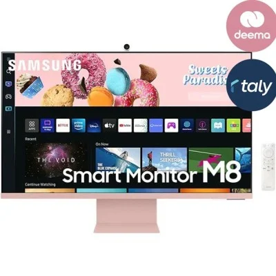 Samsung Smart Screen, 32 inches, Tara Itchi 4 K - Pink